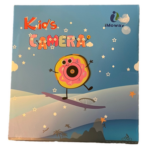 iMoway Kids Waterproof HD Digital Camera, Pink